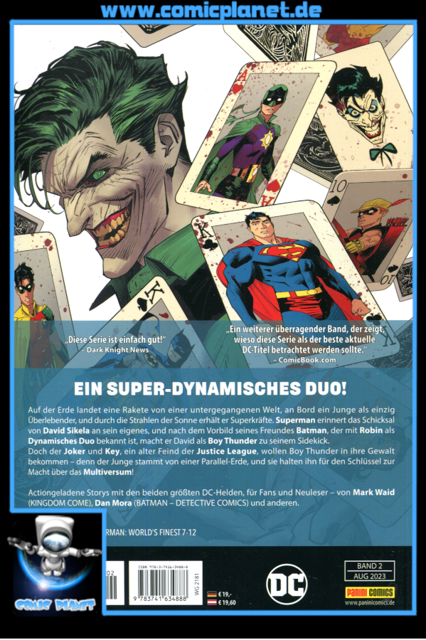 Batman/Superman World´s Finest Band 02: Der Schlüssel zum tödlichen Witz