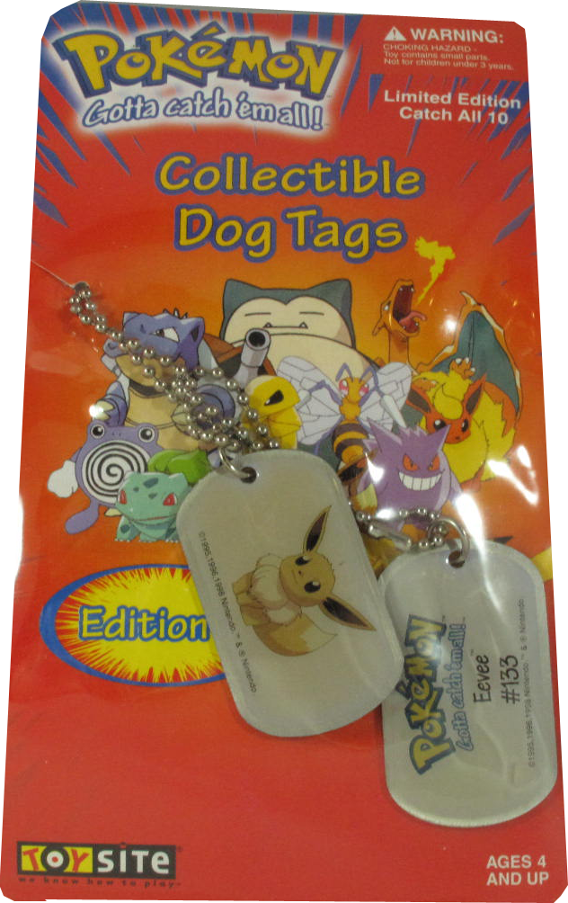 Pokemon Dog Tag Eevee #133