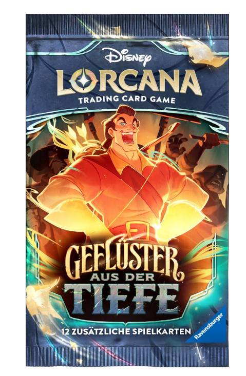 Disney Lorcana Geflüster aus der Tiefe Booster deutsch