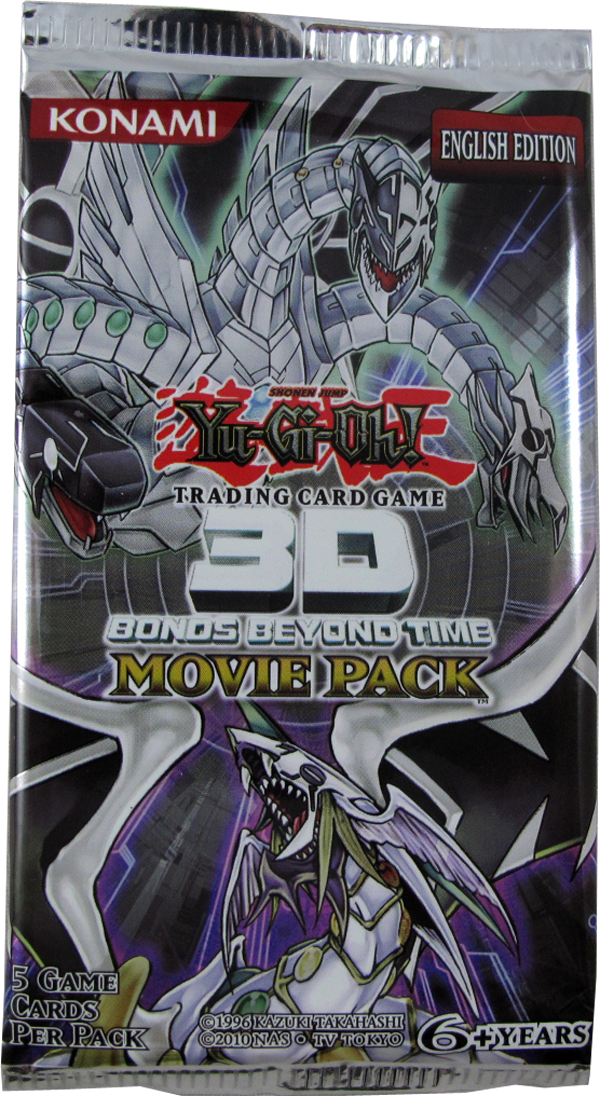 Yu-Gi-Oh! 3D Bonds Beyond Time - Movie Pack Booster englisch