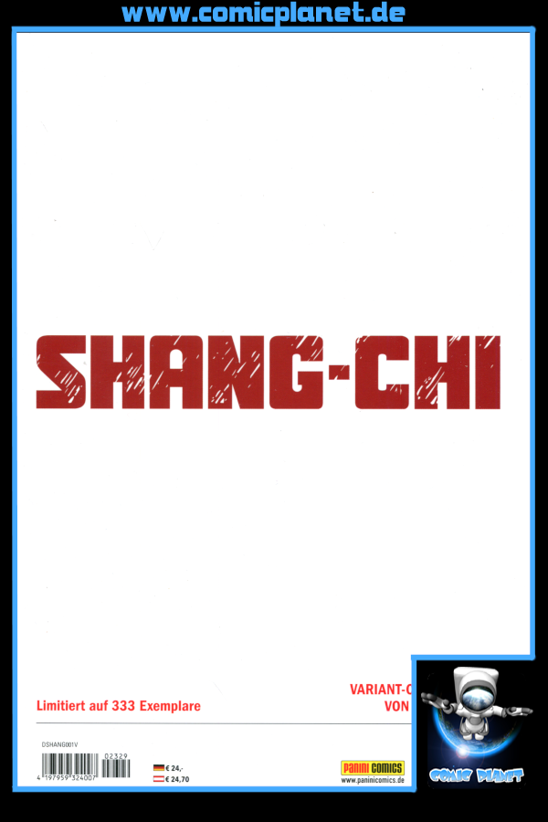 Shang-Chi gegen das Marvel-Universum (Variant) Band 1 - limitiert auf 333