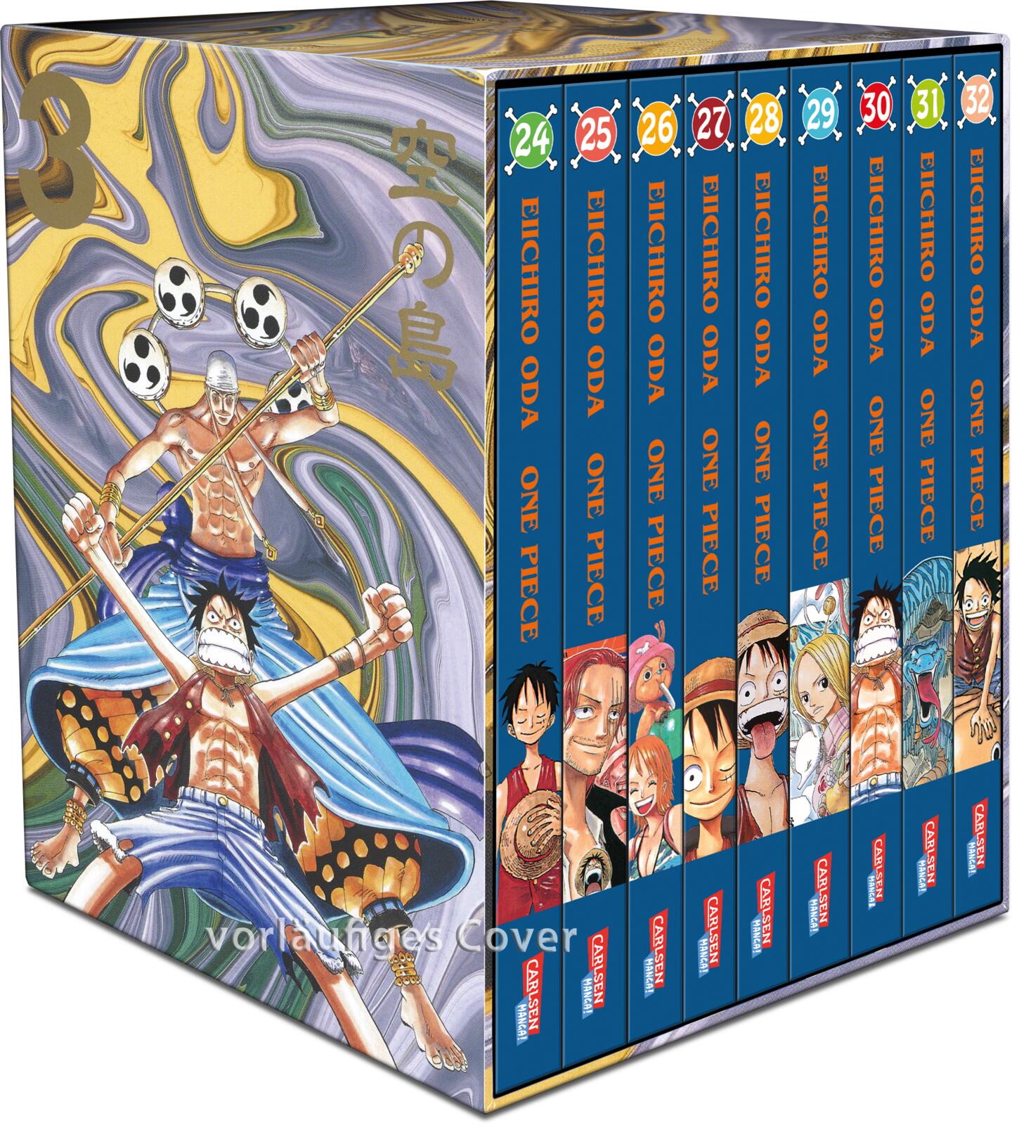 One Piece 24-32 Sammelschuber Skypia
