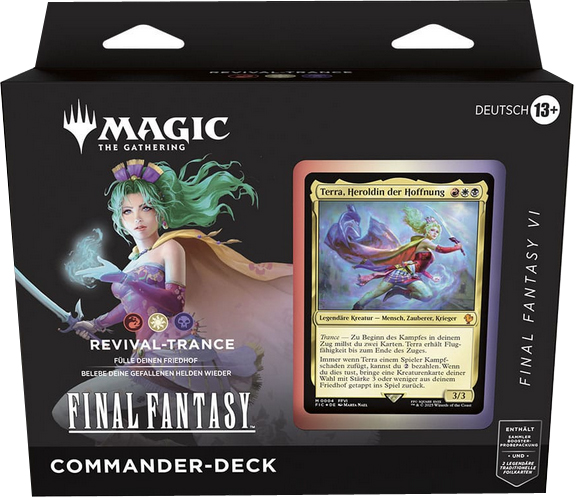 Magic Final Fantasy Revival Trance Commander Deck deutsch