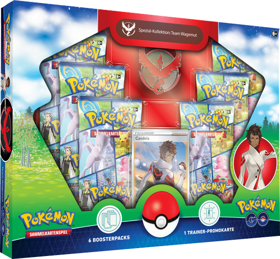 Pokemon GO Team Wagemut Spezial Kollektion deutsch - DEFEKT