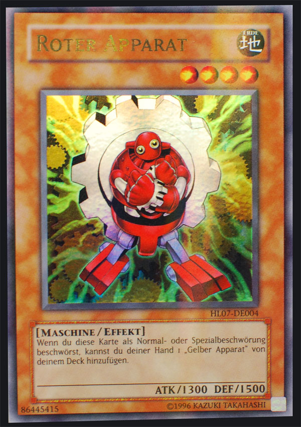 HL07-DE004 Roter Apparat