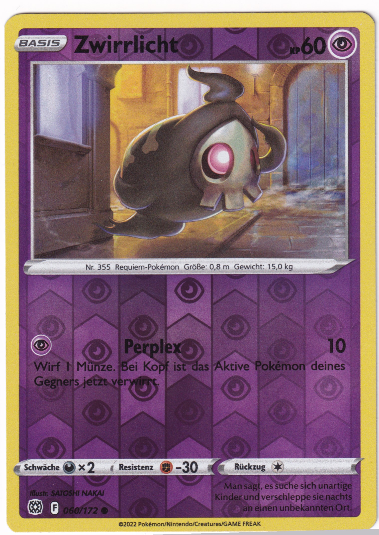 Zwirrlicht 060/172 Common Reverse Holo - Strahlende Sterne Deutsch