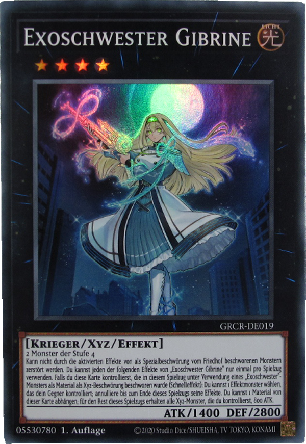 GRCR-DE019 Exoschwester Gibrine Super Rare deutsch