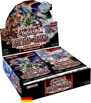 Yu-Gi-Oh! Battles of Legend - Armageddon Booster Display