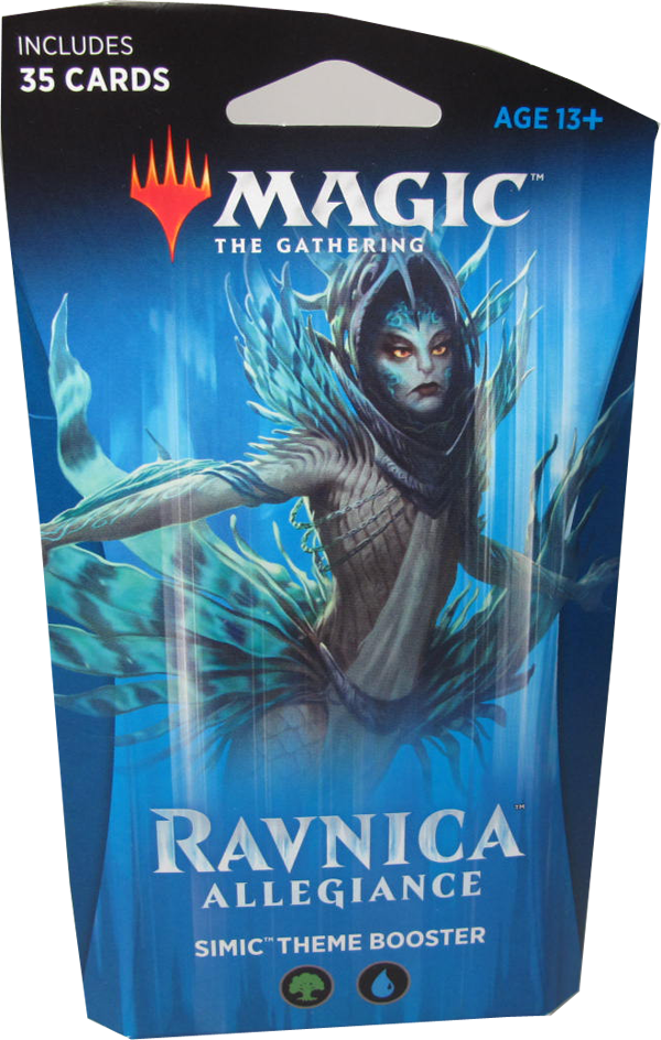 Magic Ravnicas Allegiance Simic Theme Booster englisch