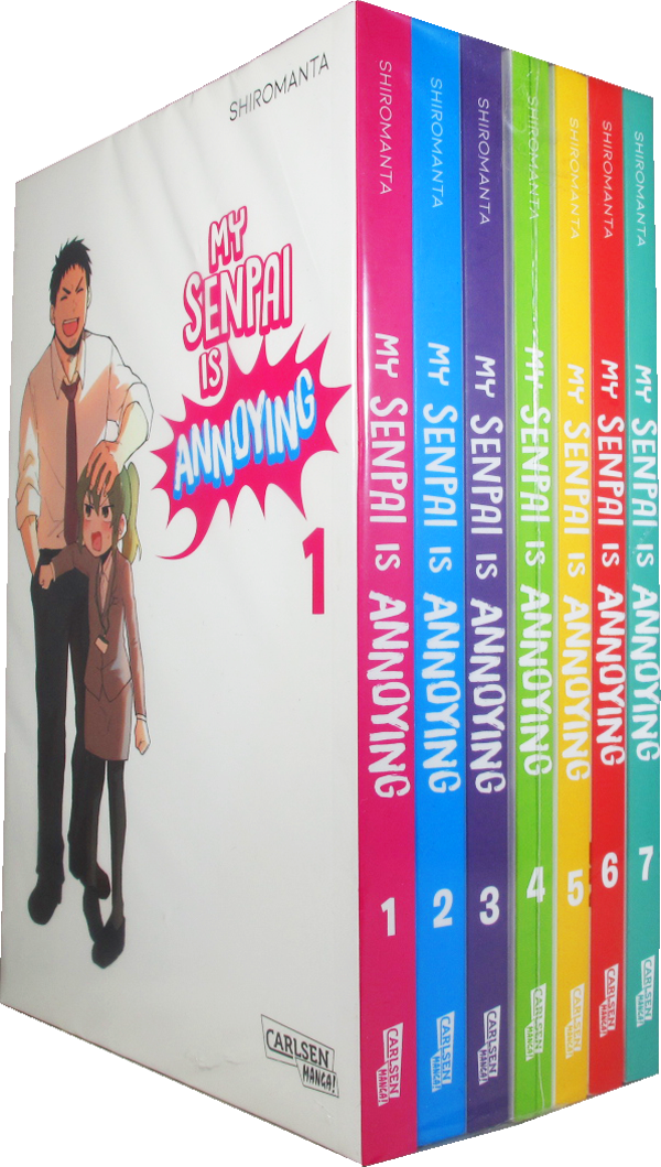 My Senpai Is Annoying - Anfänger Set, Bände 1-7