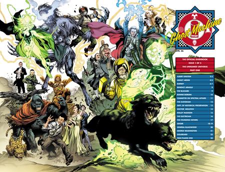 GHOST MACHINE THE OFFICIAL GUIDEBOOK #1 (OF 5) CVR C IVAN REIS WRAPAROUND VAR