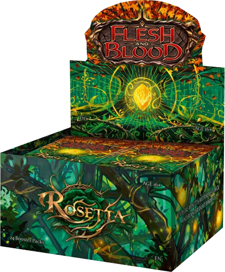 Flesh and Blood Rosetta Booster Display englisch