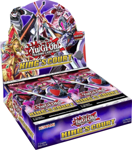 Yu-Gi-Oh! King's Court Booster Display englisch