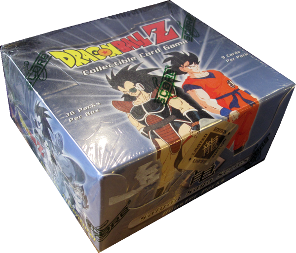 Dragonball Z Saiyan Saga Booster Display englisch