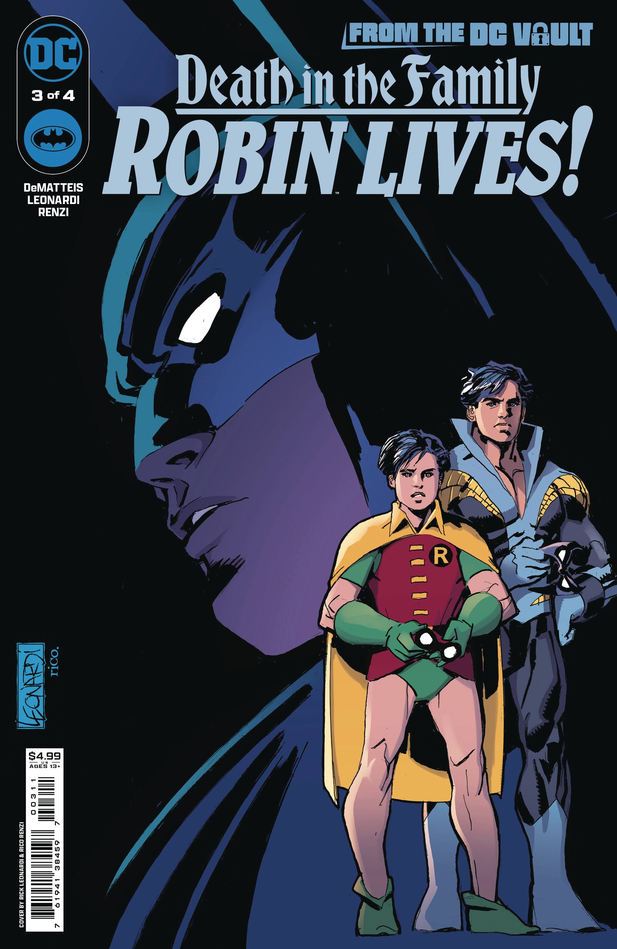 FROM THE VAULT DEATH IN THE FAMILY ROBIN LIVES #3 (OF 4) CVR A