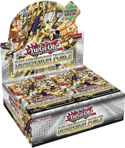 Yu-Gi-Oh! Dimension Force Booster Display englisch