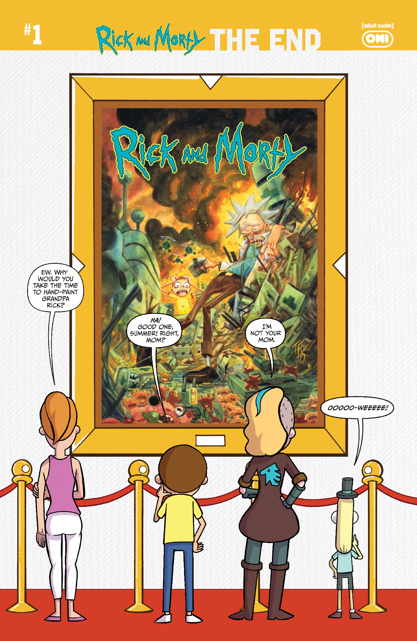 RICK AND MORTY THE END #1 CVR C BLIND BAG-LESS INTERMIX B CVR