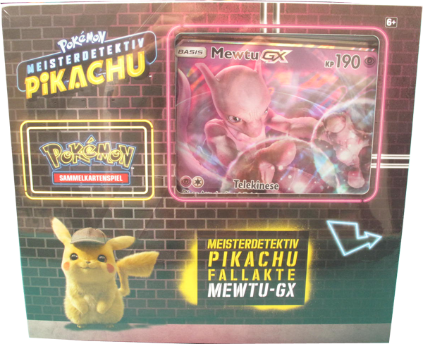 Pokemon Meisterdetektiv Pikachu Fallakte Mewtu GX