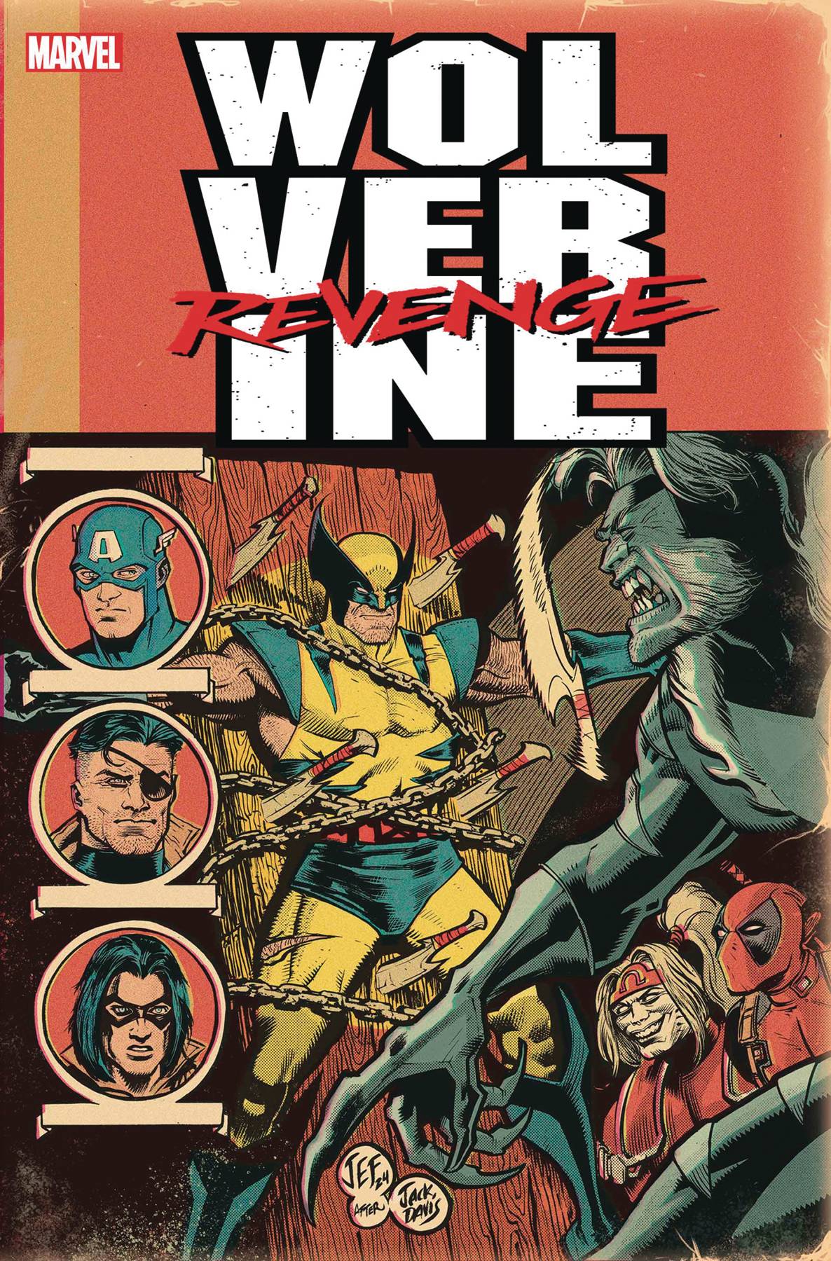 WOLVERINE REVENGE RED BAND #2 (OF 5) 1:25 INCV [POLYBAGGED]