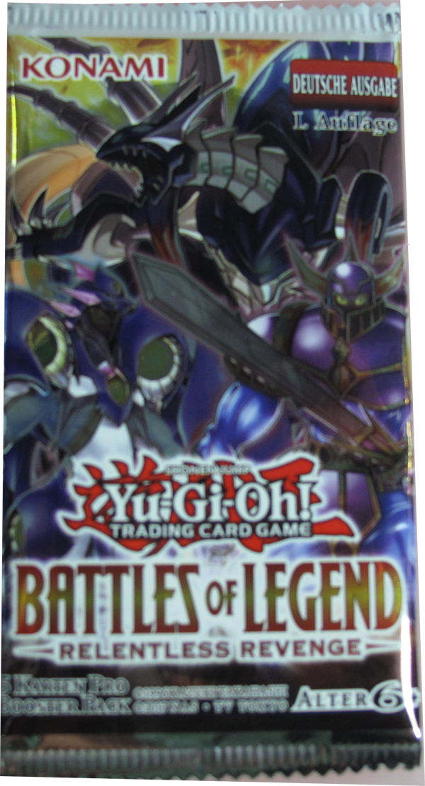 Yu-Gi-Oh! Battles of Legend - Relentless Revenge Booster deutsch