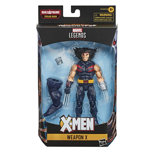 Action Figure - Marvel Legend Series - X-Men: Age of Apocalypse - Weapon X (Build-A-Figure: Sugar Ma