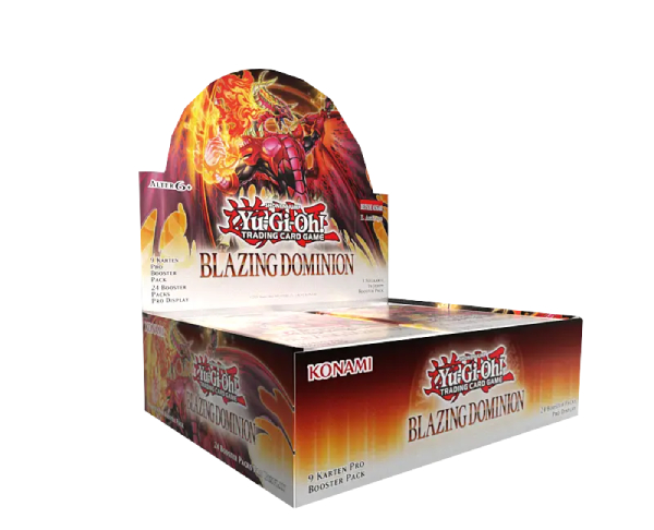 Yu-Gi-Oh! Blazing Dominion Booster Display deutsch