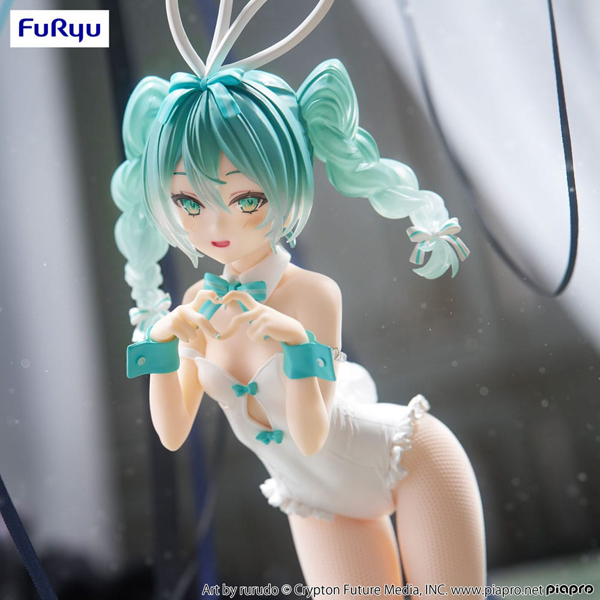 Figur - Hatsune Miku - BiCute Bunnies Figure - Rurudo (White Ver.)