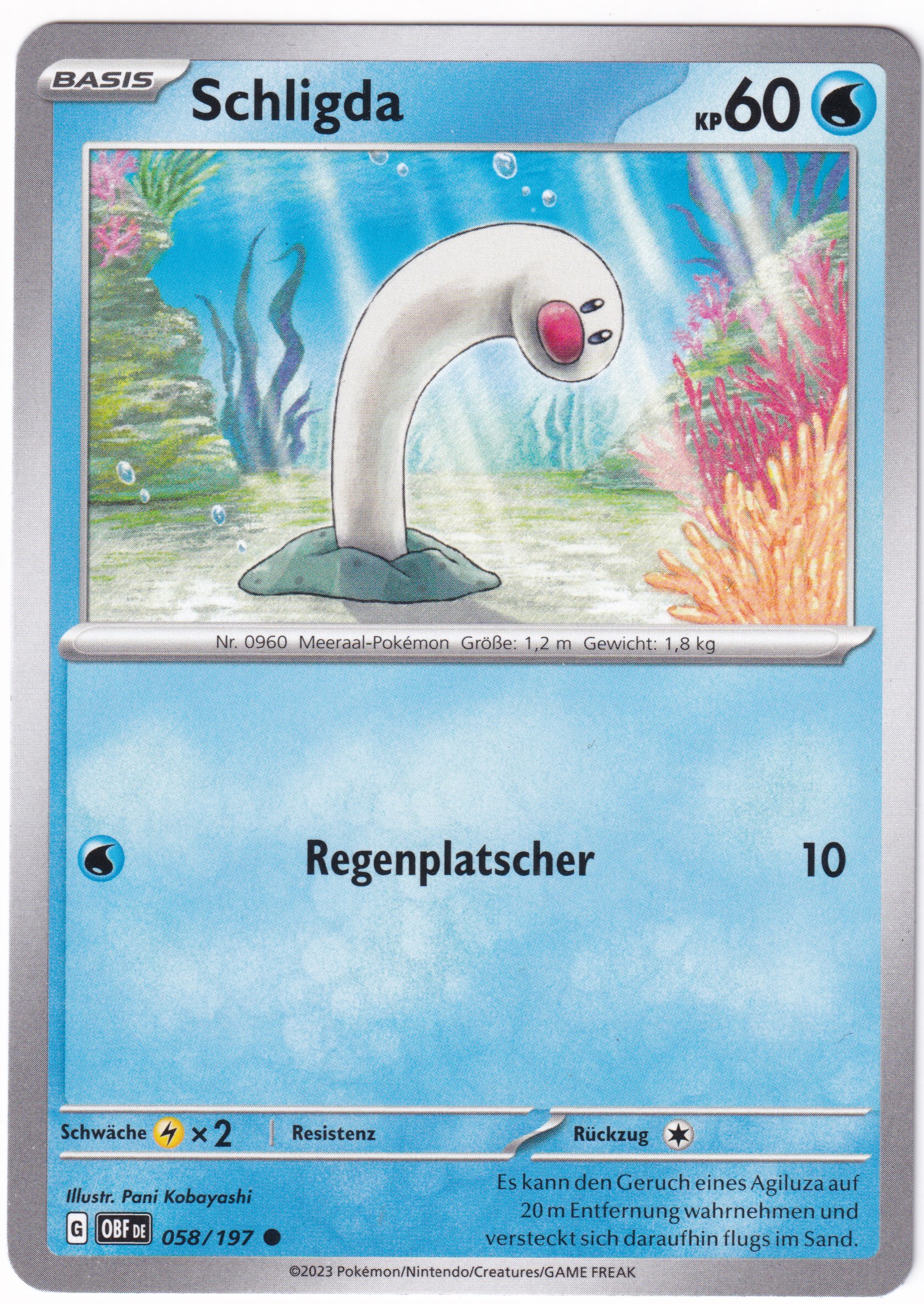 Schligda 058/197 Common - Obsidian Flammen Deutsch