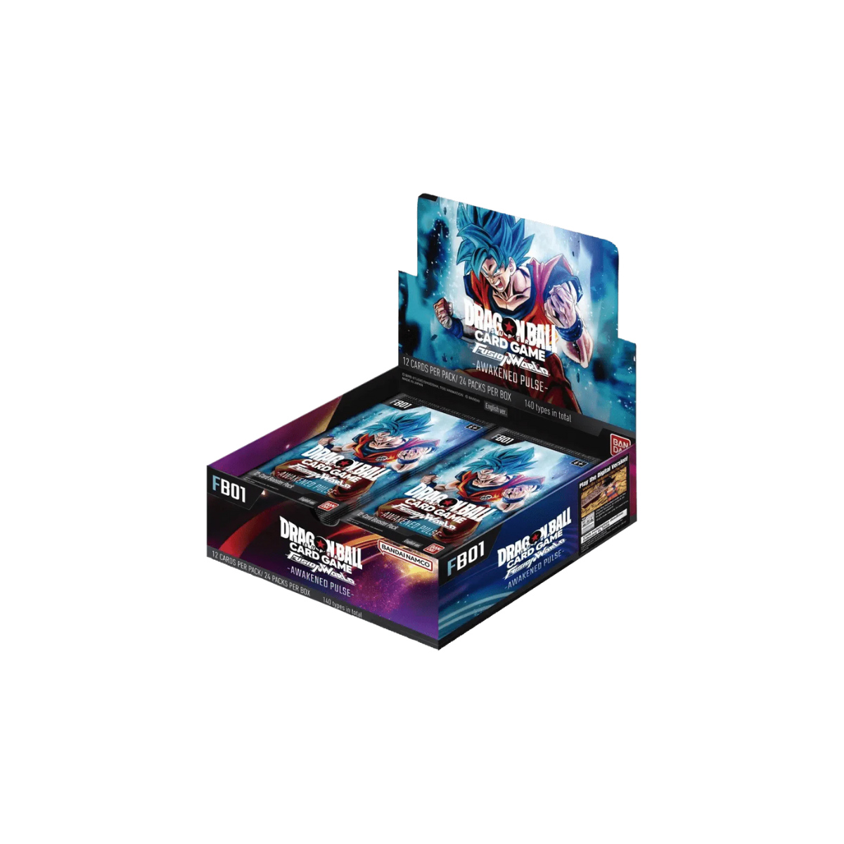 Dragonball Super Card Game - Fusion World FB01 Awakened Pulse Booster Display (24 Packs) - englisch