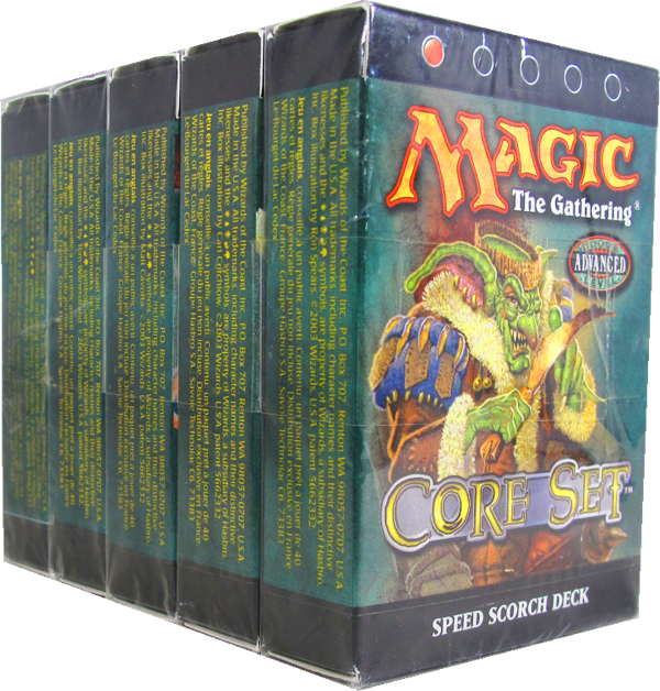 Magic The Gathering - Core Set - Themendeck Komplett Set - englisch