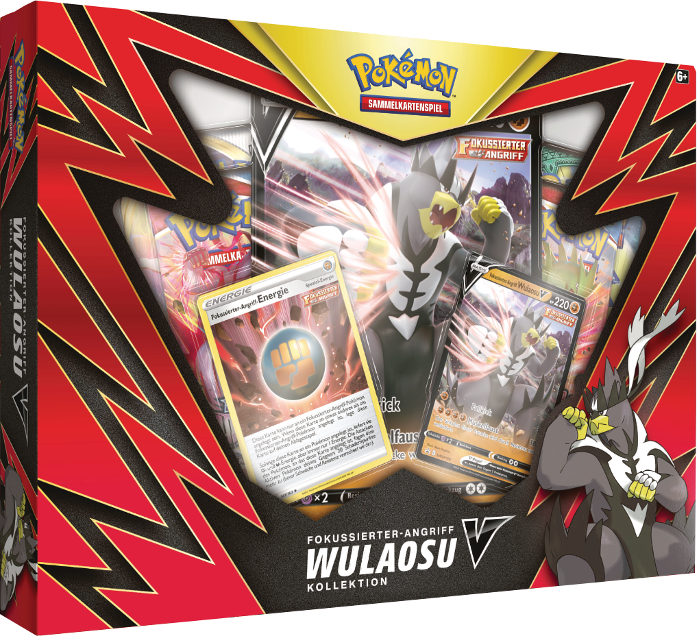 Pokemon Fokussierter-Angriff Wulaosu-V Kollektion deutsch