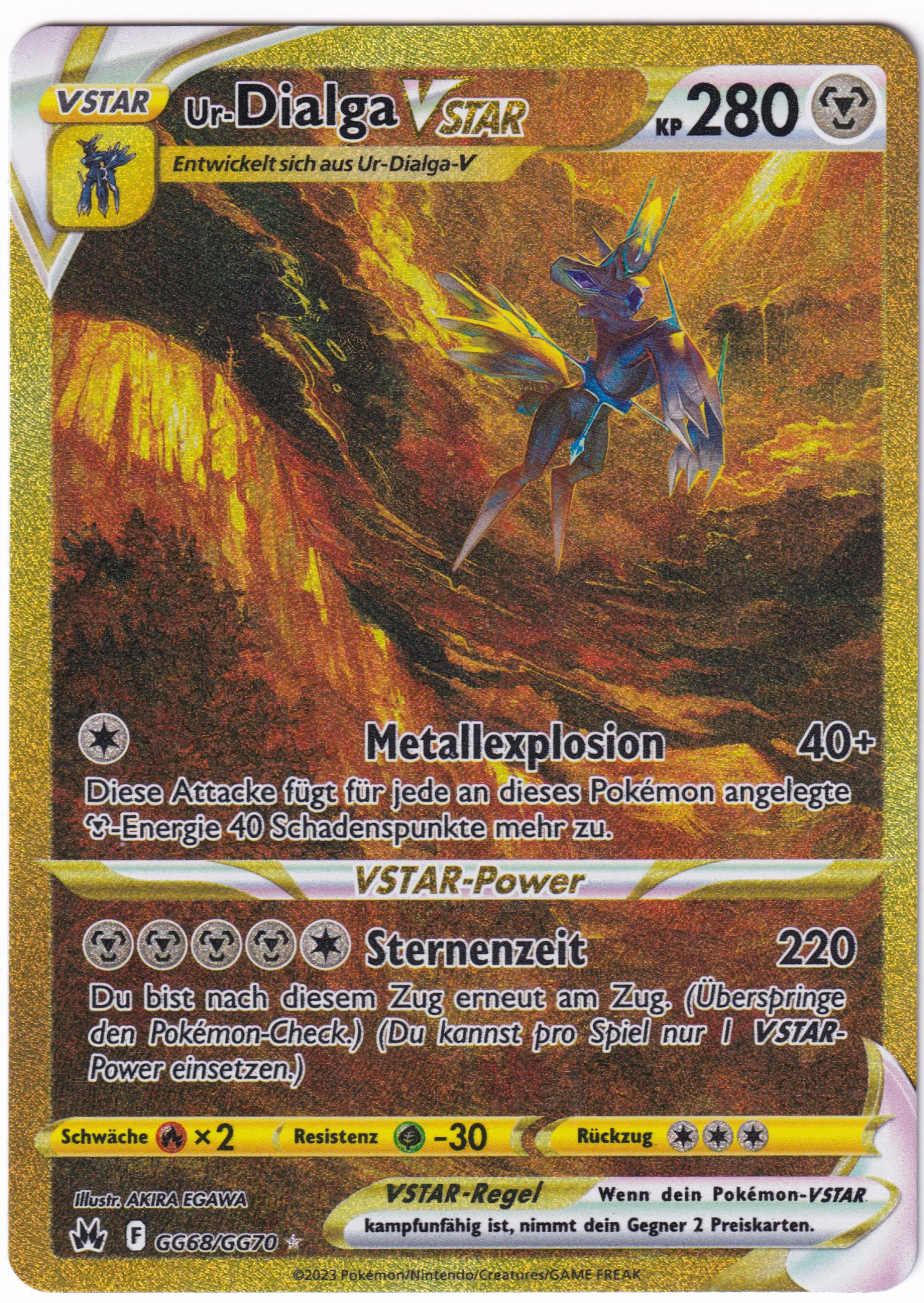 Ur-Dialga-Vstar GG68/GG70 Galar-Gallerie  - Zenit der Könige Deutsch