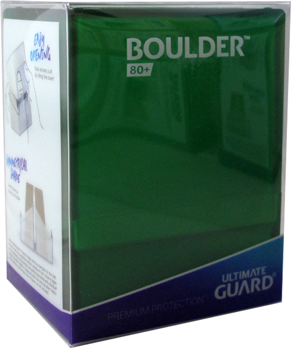 Ultimate Guard - Deck Boulder Emerald 80 Standardkarten
