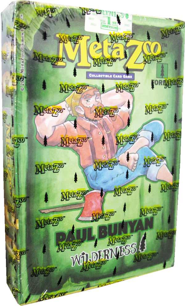 MetaZoo Card Game - Wilderness 1st Edition Paul Bunyan Theme Deck englisch