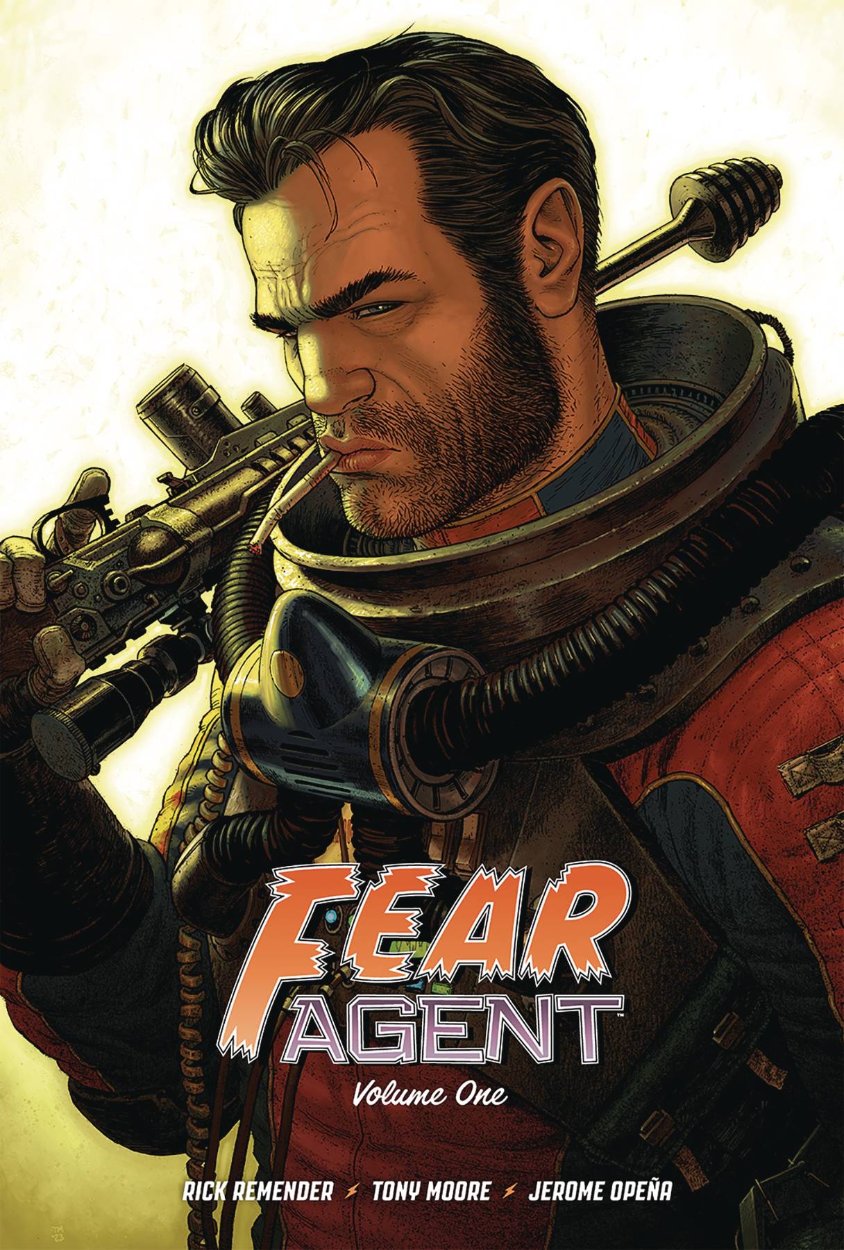 FEAR AGENT 20TH ANNIVERSARY DELUXE EDITION HC VOL.1 CVR A MOORE