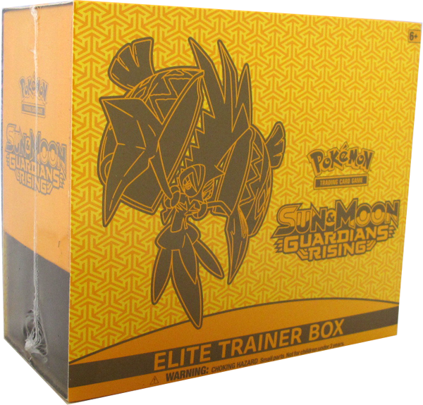 Pokemon Sun & Moon Guardians Rising Top-Trainer-Box englisch