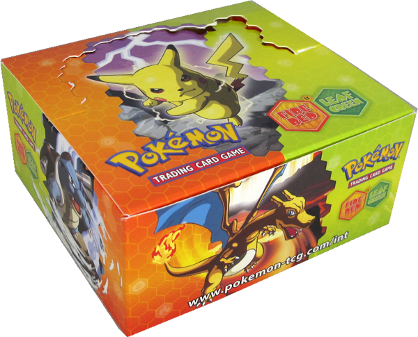 Pokemon EX Fire Red Leaf Green Display - Ohne Inhalt - Gebraucht