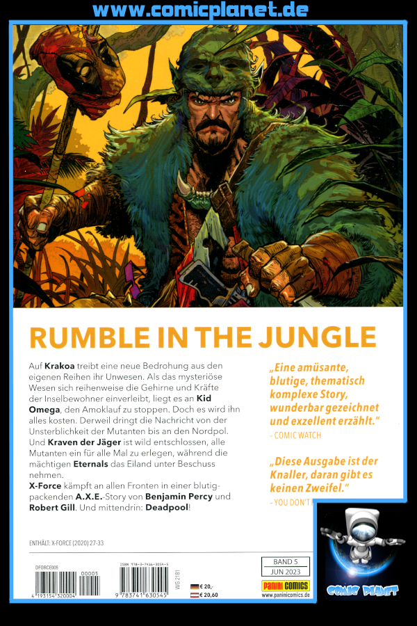 X-Force Band 05: Jagdfieber