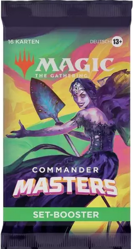 Magic Commander Masters Set Booster deutsch