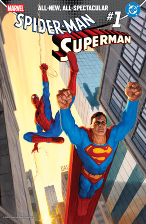 MARVEL DC: SPIDER-MAN / SUPERMAN #1 E.M. GIST 1:25 VARIANT