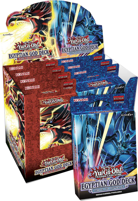Yu-Gi-Oh! Egyptian God Deck Display deutsch