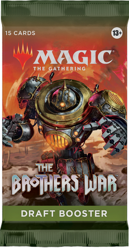 Magic The Brother's War Draft Booster englisch