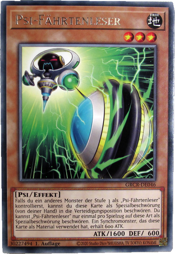 GRCR-DE046 Psi-Fährtenleser Rare deutsch