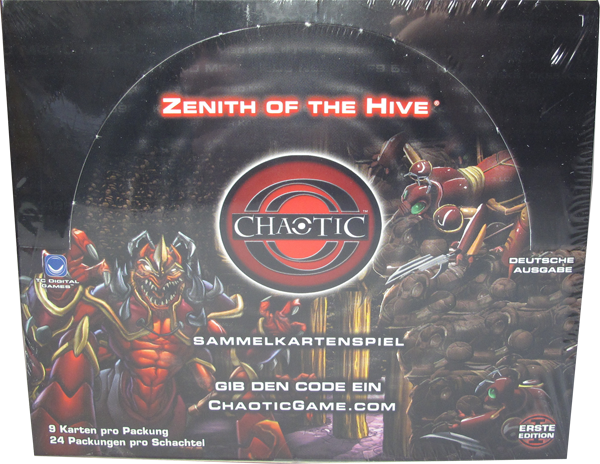 Chaotic Zenith of the Hive Booster Display deutsch