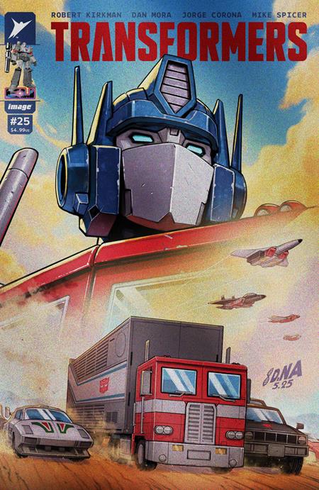 TRANSFORMERS #25 - FOIL - DAVID NAKAYAMA VAR