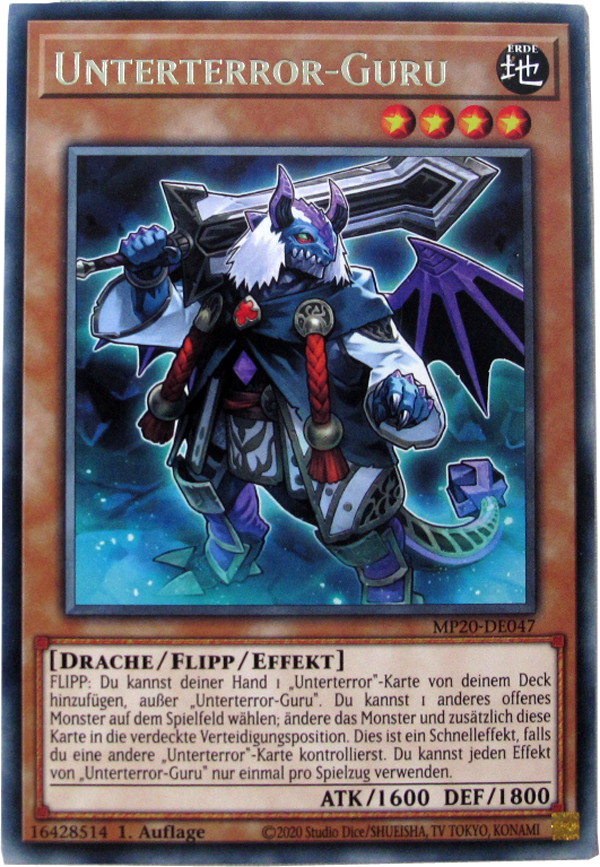 MP20-DE047 Unterterror-Guru Rare deutsch