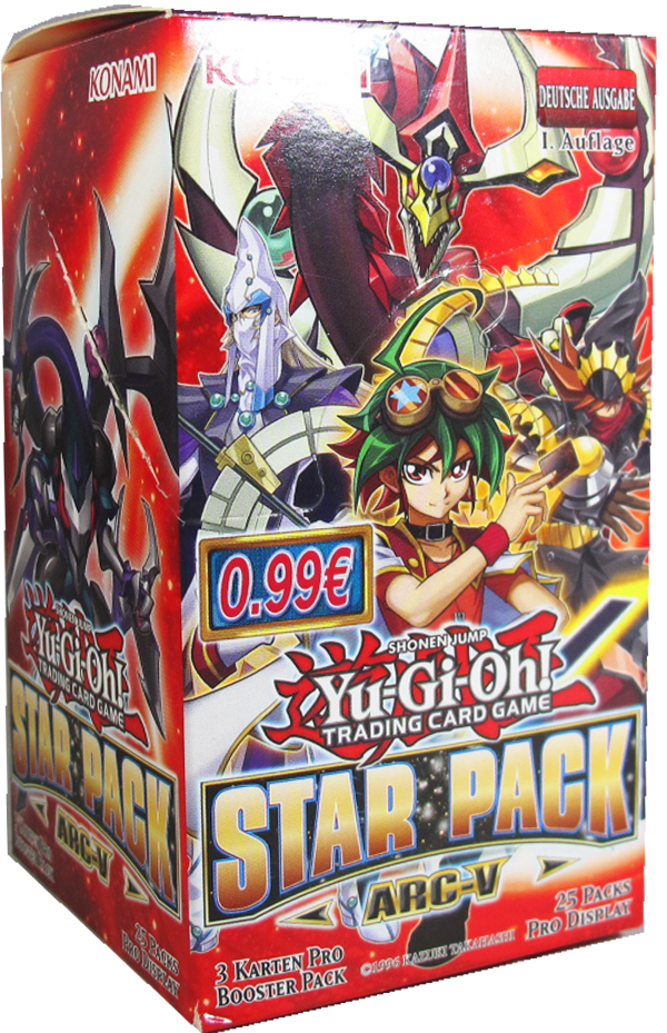 Yu-Gi-Oh! Star Pack ARC-V 25er Booster Display