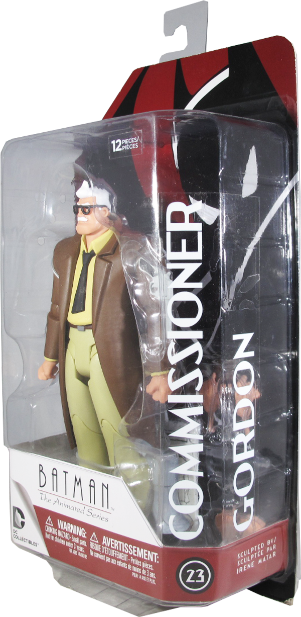 Action Figur - DC - Batman The Animated Series - DC Collectibles 23 - Commissioner Gordon