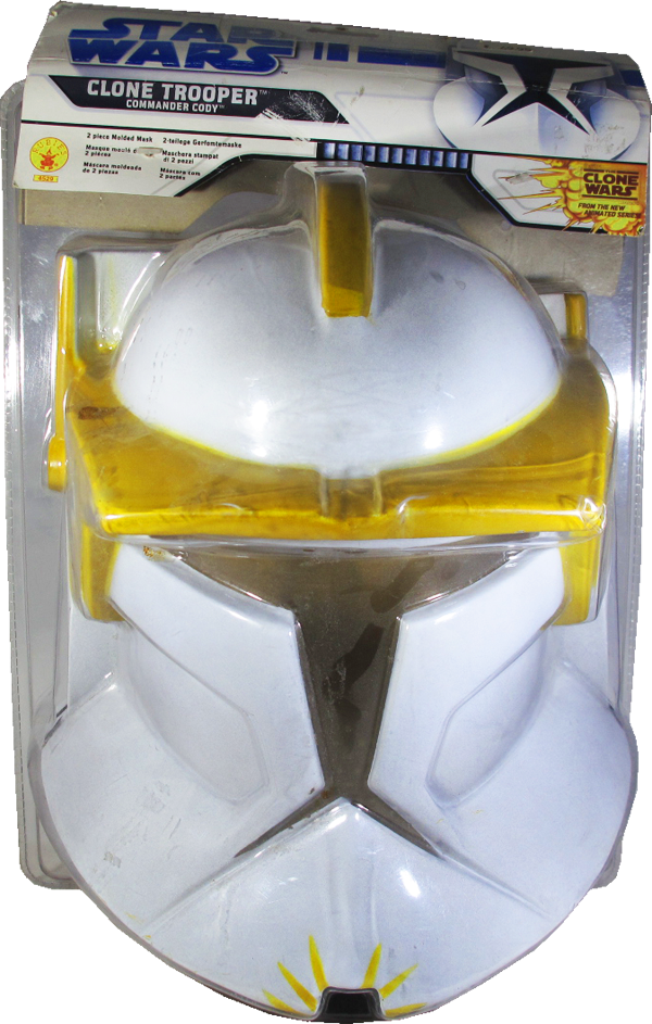 Star Wars Clone Trooper Commander Cody 2-teilig geformte Maske