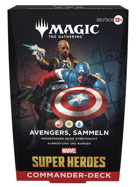 Magic Marvel Super Heroes Avengers, sammeln Commander Deck deutsch